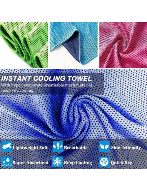 COOL TOWEL MULTICOLOR 50 X 100