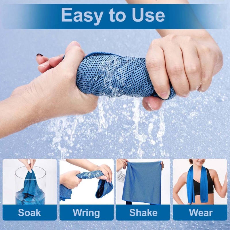 COOL TOWEL MULTICOLOR 50 X 100