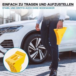 WHEEL CHOCK YELLOW