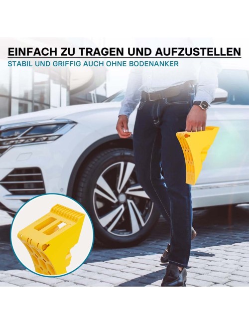 WHEEL CHOCK YELLOW
