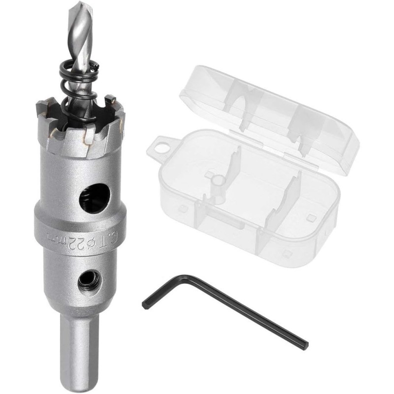 STAINLESS STEEL HOLESAW 22 MM