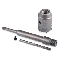 CONCRETE HOLESAW WITH ADAPTOR 55 MM