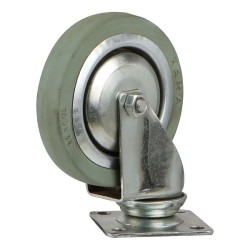 GREY CASTER WHEEL SWIVEL 4"