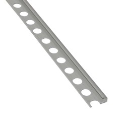 PVC TILE TRIM LIGHT GREY 10 MM x 2.60 MTR