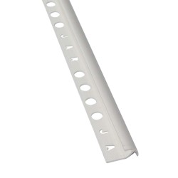 PVC TILE TRIM WHITE 12 MM x 2.60 MTR