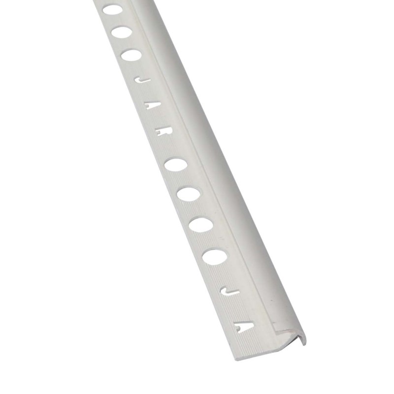 PVC TILE TRIM WHITE 12 MM x 2.60 MTR
