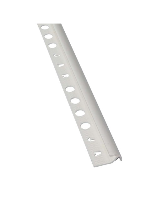 PVC TILE TRIM WHITE 12 MM x 2.60 MTR