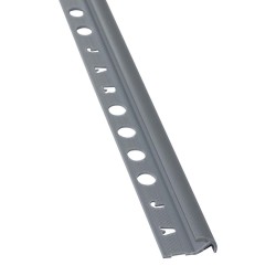 PVC TILE TRIM DARK GREY 12 MM x 2.60 MTR