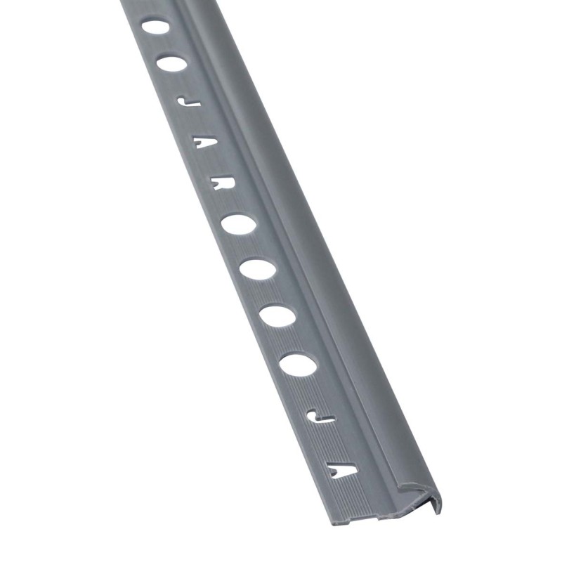 PVC TILE TRIM DARK GREY 12 MM x 2.60 MTR
