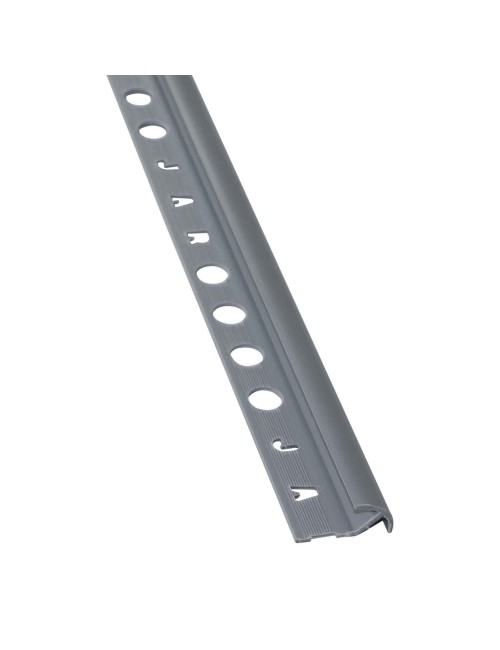 PVC TILE TRIM DARK GREY 12 MM x 2.60 MTR