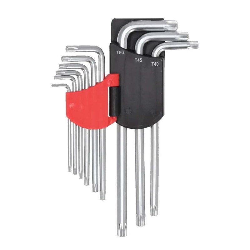 THX-1876/0319 ALLEN KEY STAR LONGEST 9 PCS/SET