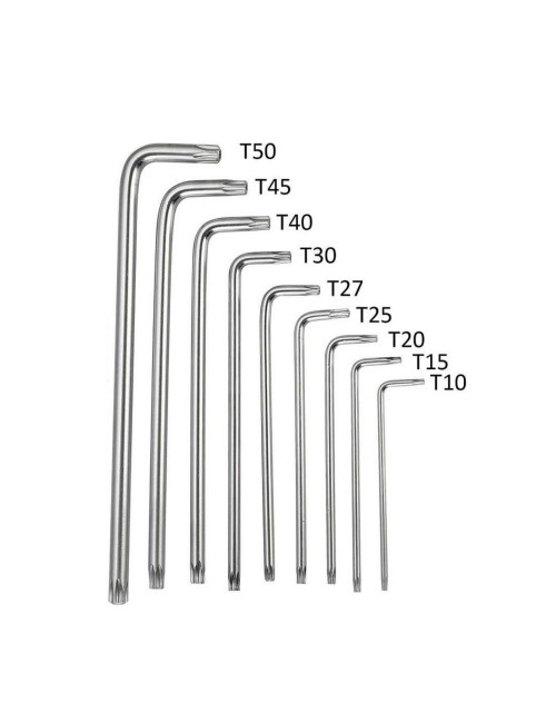 THX-1877/0319 MEDIUM LONG ALLEN KEY STAR 9 PCS/SET