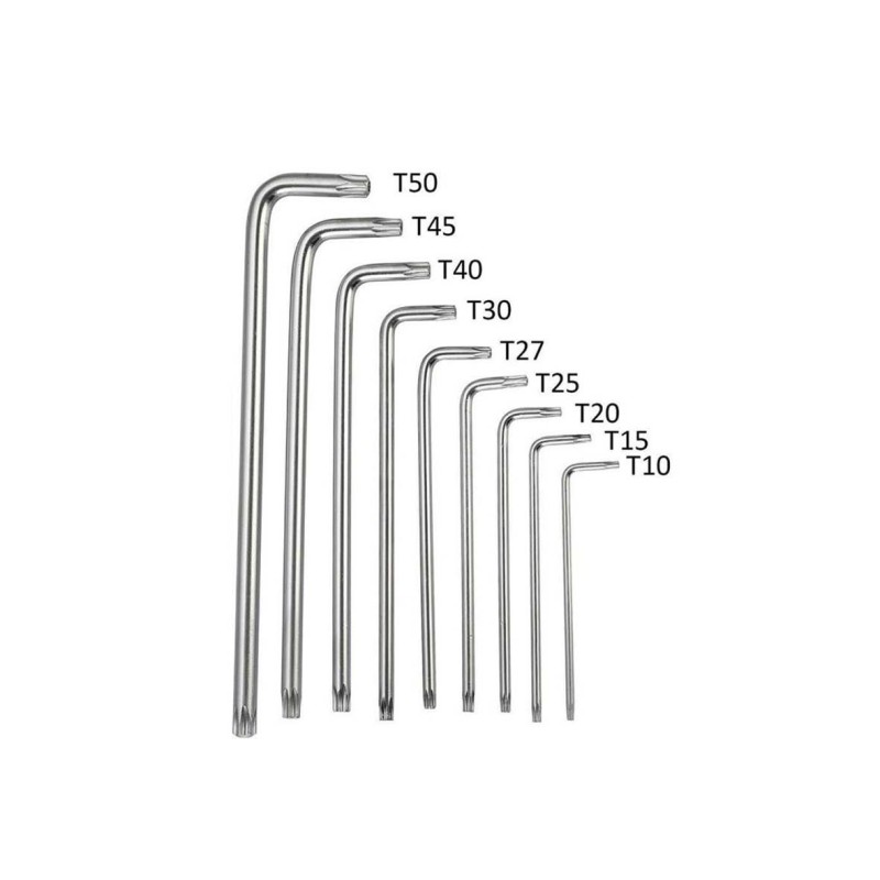 THO-1878/0319/1687 STANDARD ALLEN KEY STAR 9 PCS/SET