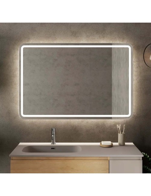 T20 LED 80×60 مرايا سلفر