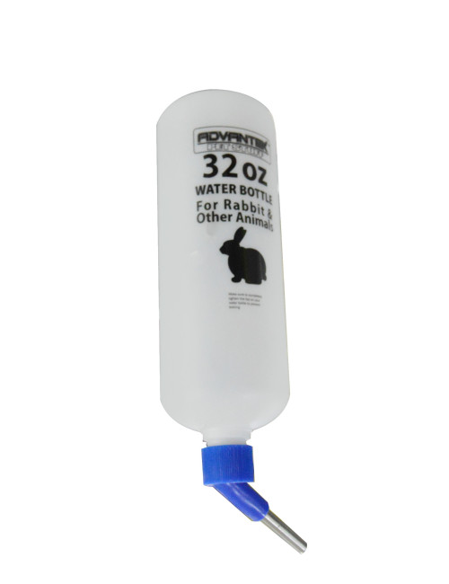 21736 WATER BOTTLE WITH WIRE HANGER 32 OZ FOR ANIMALS
