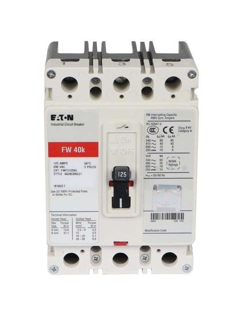 125AMP MCB (MINIATURE CIRCUIT BREAKER)