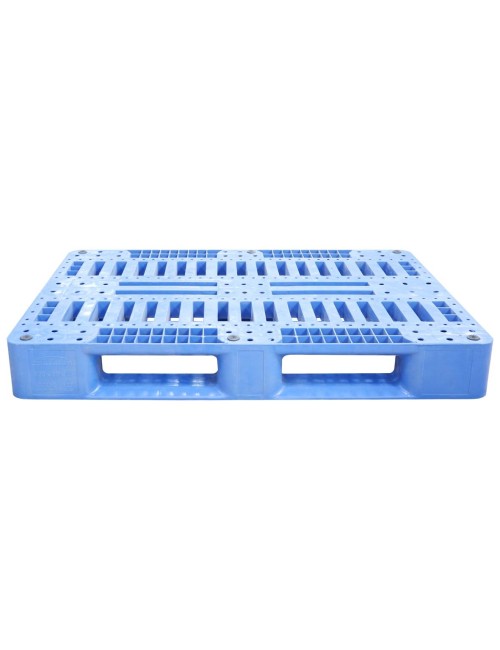PLASTIC PALLET BLUE 120 x 100 x 15 CM