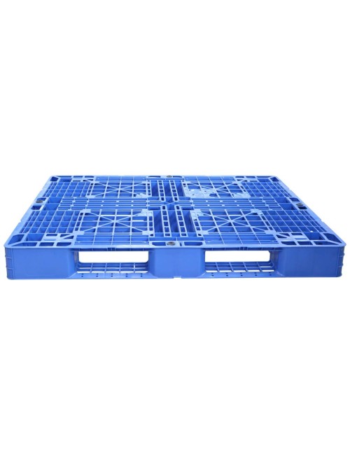 PLASTIC PALLET BLUE 120 x 100 x 12 CM