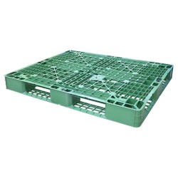 PLASTIC PALLET GREEN 120 X 100 X 12