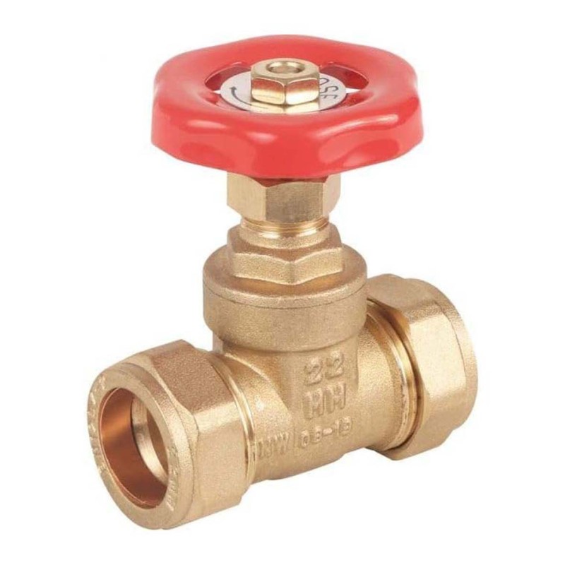 BRASS PIPE VALVE 35 MM