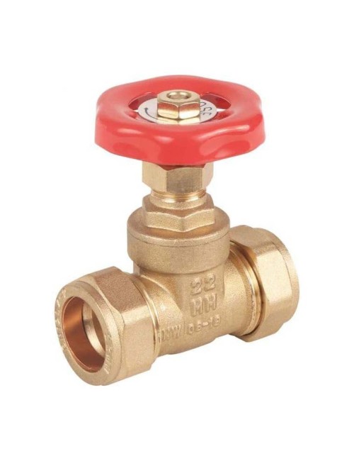 BRASS PIPE VALVE 35 MM
