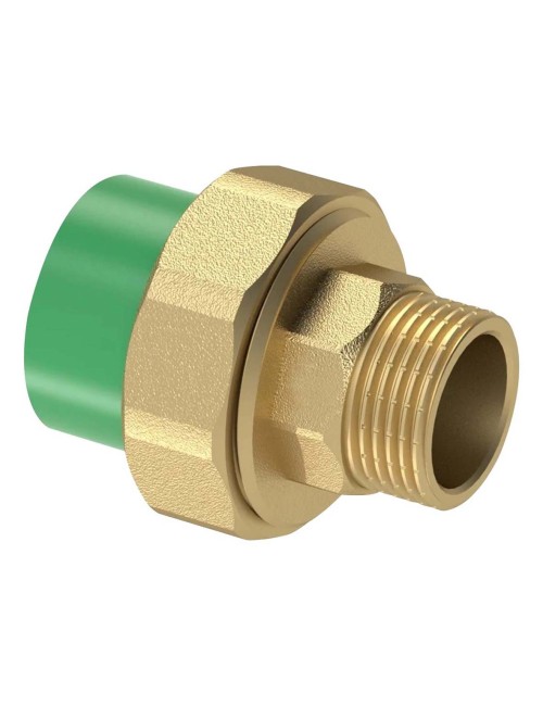 PPR UNION BRASS 1 1/4" x 1"