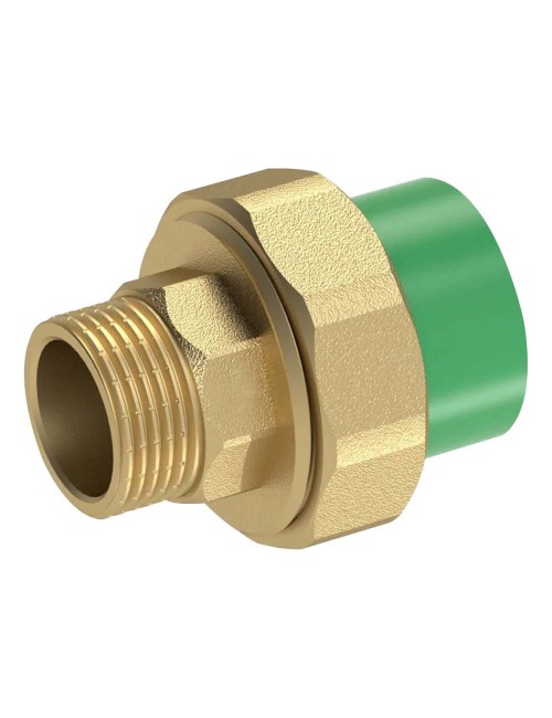 PPR UNION BRASS 1 1/4" x 1"