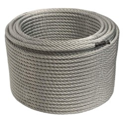 GALV STEEL WIRE ROPE (7×19) 20 MM × 300 MTR
