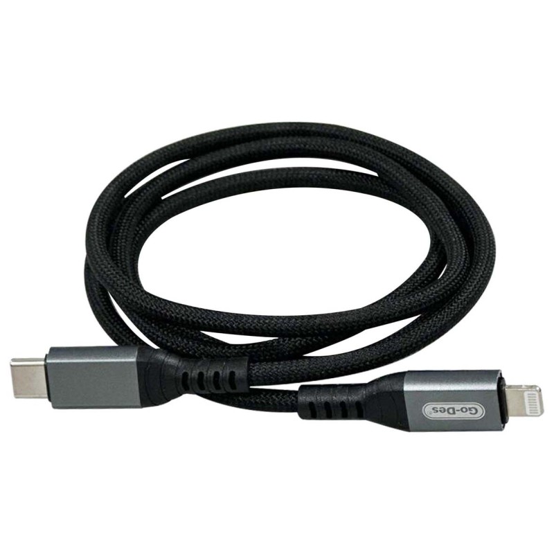 GD-UC619TC-IP PD 27W 1MTR TYPE C TO IP شاحن ايفون سريع