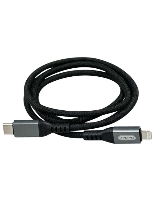 GD-UC619TC-IP PD 27W 1MTR TYPE C TO IP شاحن ايفون سريع