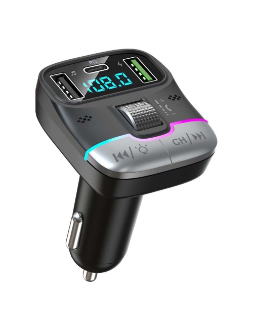 GD-BT39 CAR WIRELESS MP3 PLAYER,FM TRANSMITTER WITH USB & TYPE-C PORT