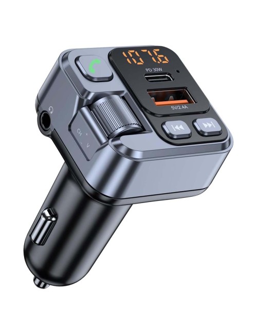 MARVERS MS-C67 PD+QC3.0 CAR WIRELESS MP3 PLAYER,FM TRANSMITTER WITH USB & TYPE-C PORT