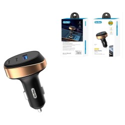 GD-QC2207 66W 3-PORT USB C SUPPER FAST CAR ADAPTER