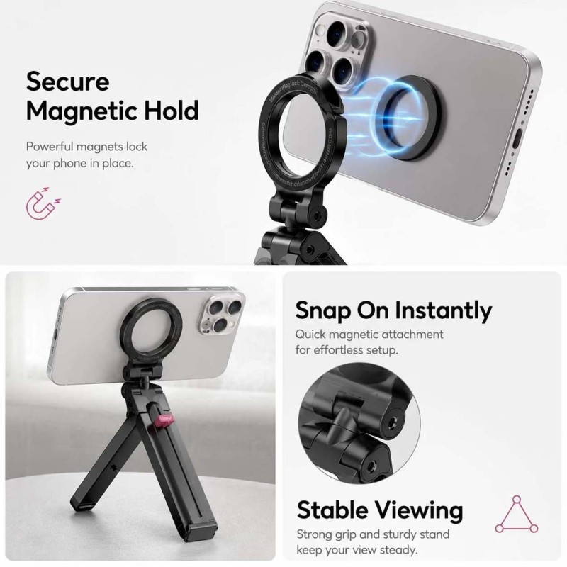 GOJI L1 360 FOLDABLE MAGNETIC TRIPOD PHONE HOLDER FOR MAGSAFE
