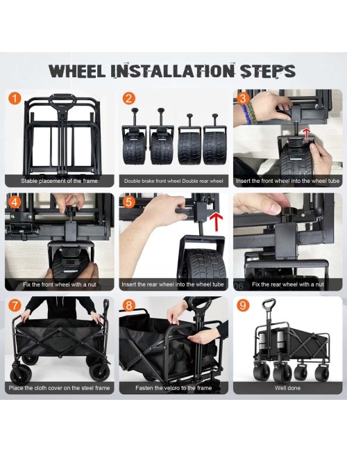FCC4 FOLDABLE CAMPING CART