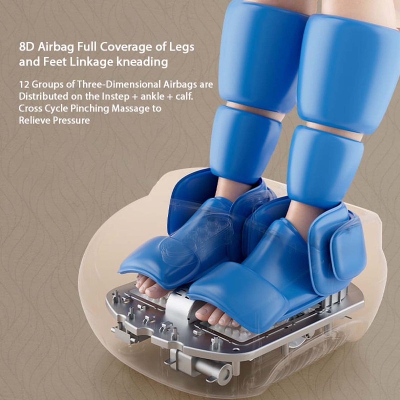 508 LEG MASSAGER 8D 60W مساج للقدم