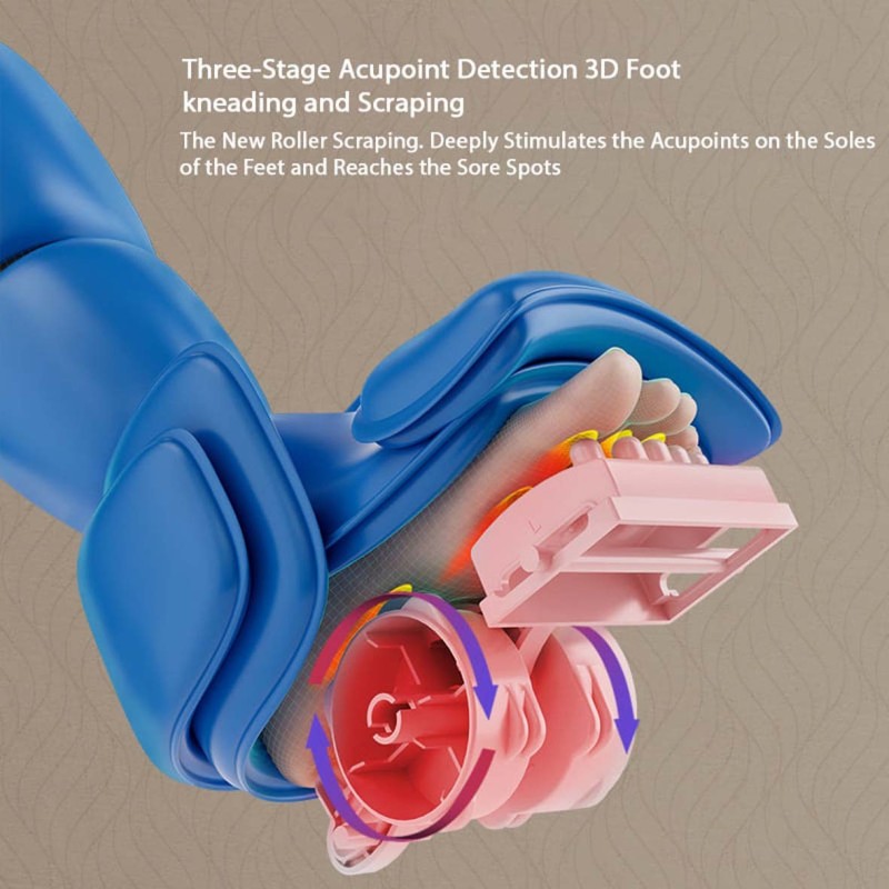 508 LEG MASSAGER 8D 60W مساج للقدم