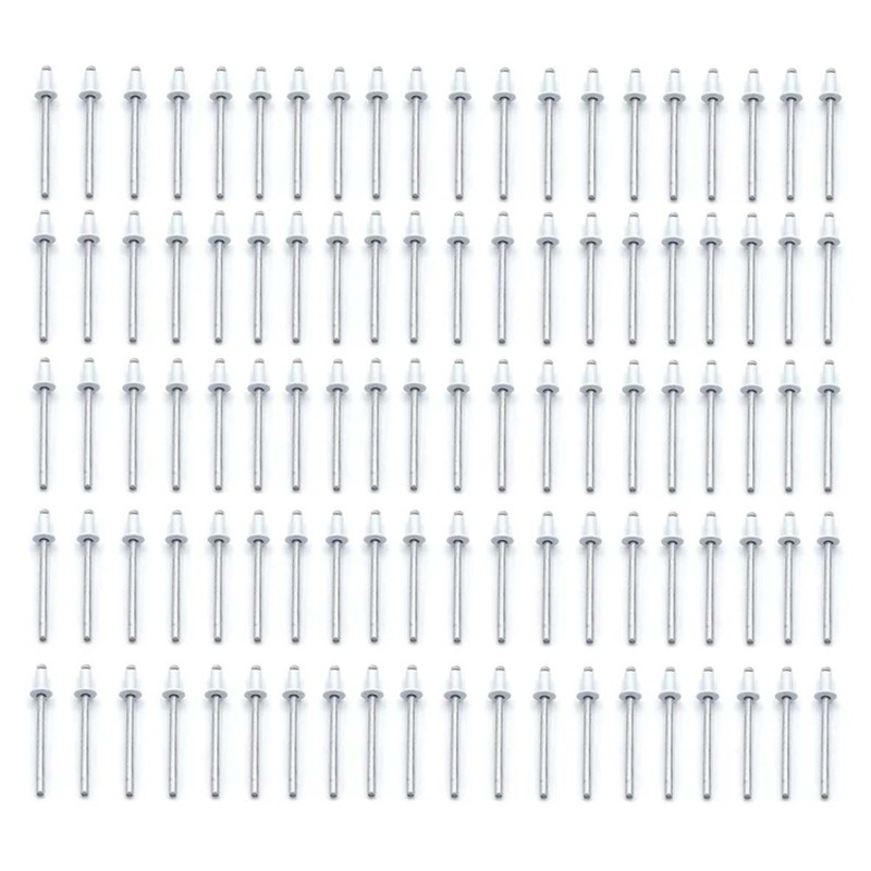 BLIND ALUMINIUM RIVET WHITE 4 x 9.4 MM