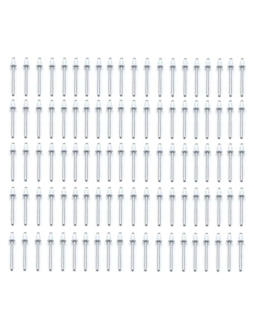 BLIND ALUMINIUM RIVET WHITE 4 x 9.4 MM