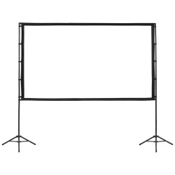 PORTABLE FOLDABLE PROJECTION SCREEN 100"