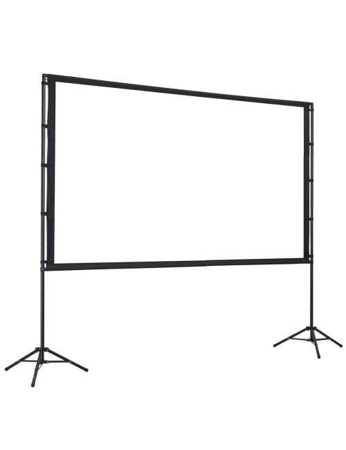 PORTABLE FOLDABLE PROJECTION SCREEN 100"