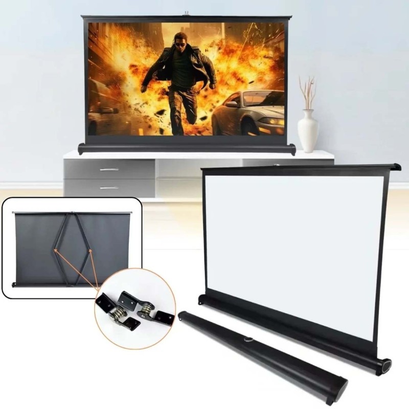50INCH- 50"INCH شاشة عرض بروجيكتور مقاس