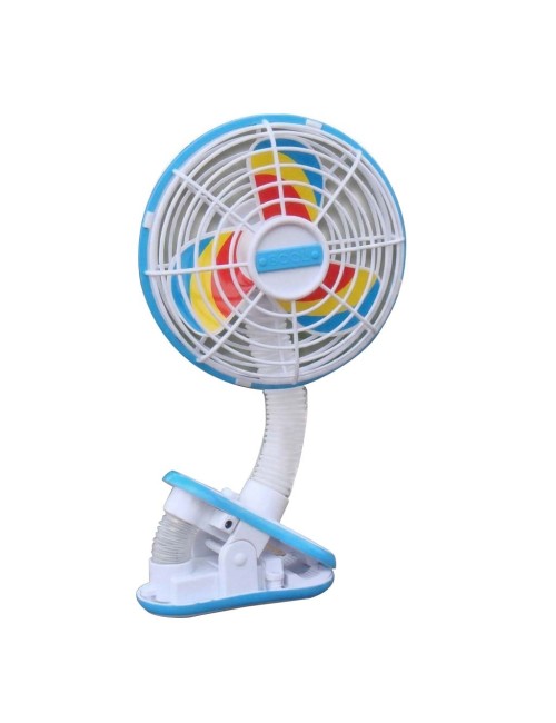 1288 SMALL FAN MULTICOLOR AA BATTERY WITH CLIP
