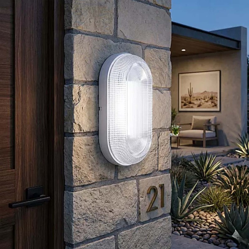 24W لمبة سبوت لايت خارجي شفاف مستطيل