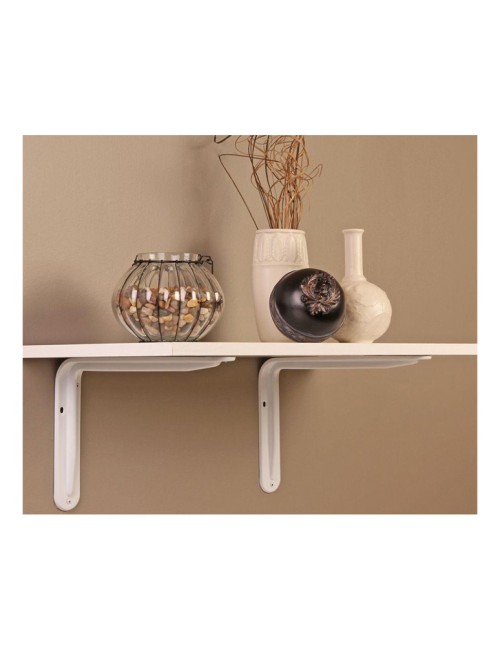 SHELF BRACKET WHITE