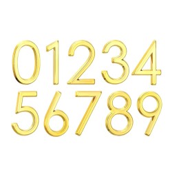 NUMBER STICKER 0 - 9