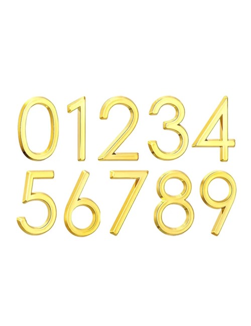 NUMBER STICKER 0 - 9