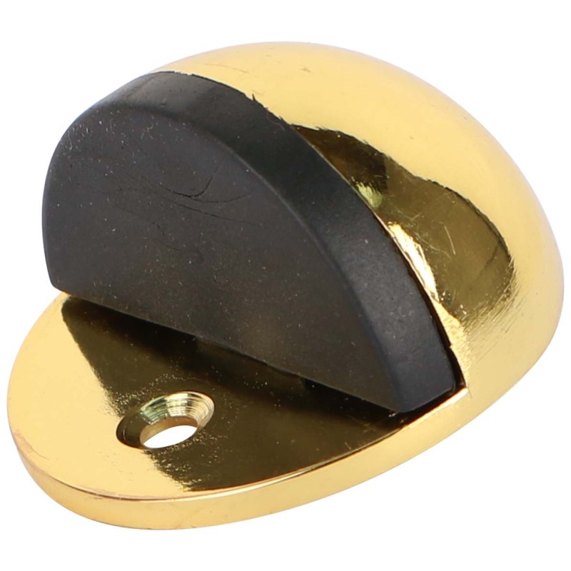 DOOR STOPPER HALF ROUND GOLD 41 MM
