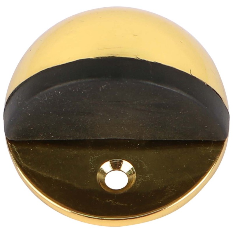 DOOR STOPPER HALF ROUND GOLD 41 MM