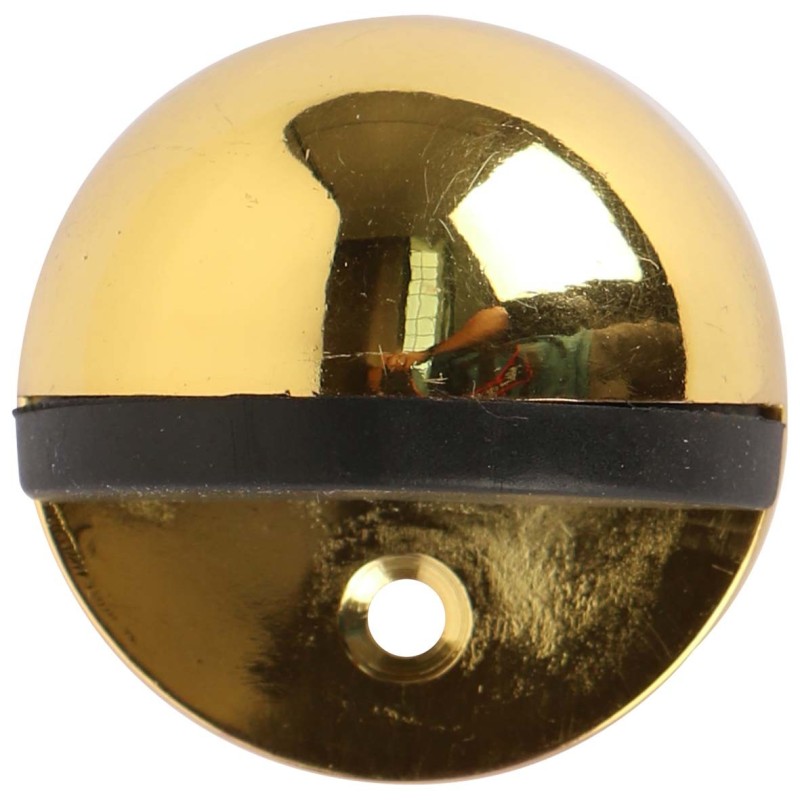DOOR STOPPER HALF ROUND GOLD 41 MM